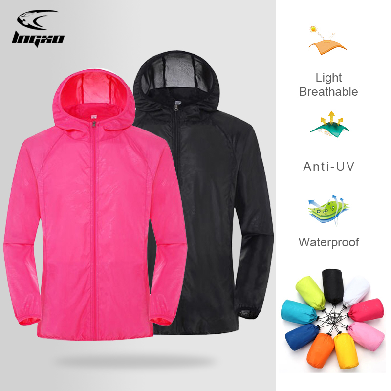 Men Women Hiking Jacket Waterp - Outdoor Sport Windbreaker avis et prix