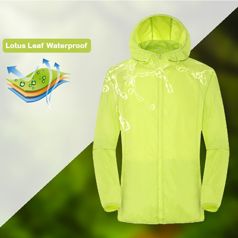 Men Women Hiking Jacket Waterp - Outdoor Sport Windbreaker avis et prix