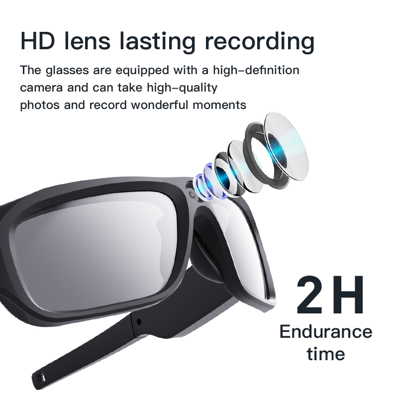 4K HD Smart Glasses Camera Min - Outdoor Sport Camera avis et prix