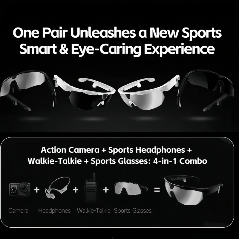2026 AI Skiing Smart Glasses 8 - Outdoor Sport Camera avis et prix