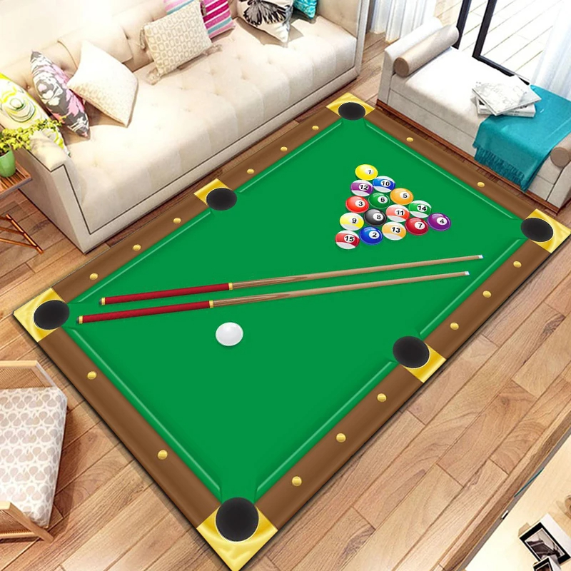 Billiards Area Rug, Ball Game  - Outdoor Sport Live avis et prix