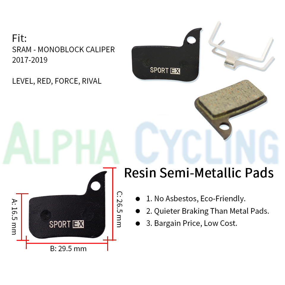 4 Pairs, Bicycle Disc Brake Pa - Mtb Elbow Pad avis et prix