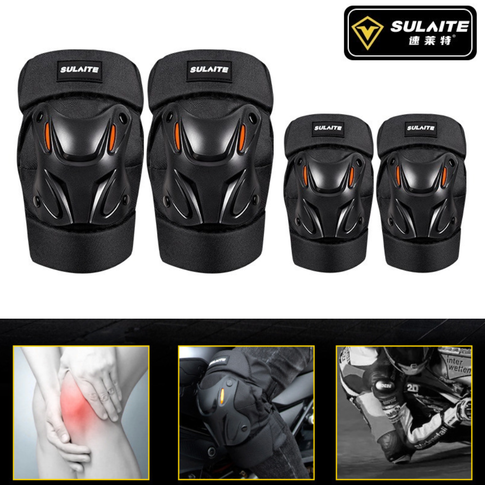 A pair of motorcycle knee pads - Mtb Elbow Pad avis et prix