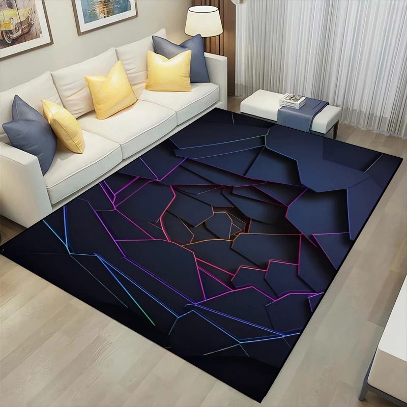 3D Geometric Carpet Neon Light - Outdoor Sport Live avis et prix