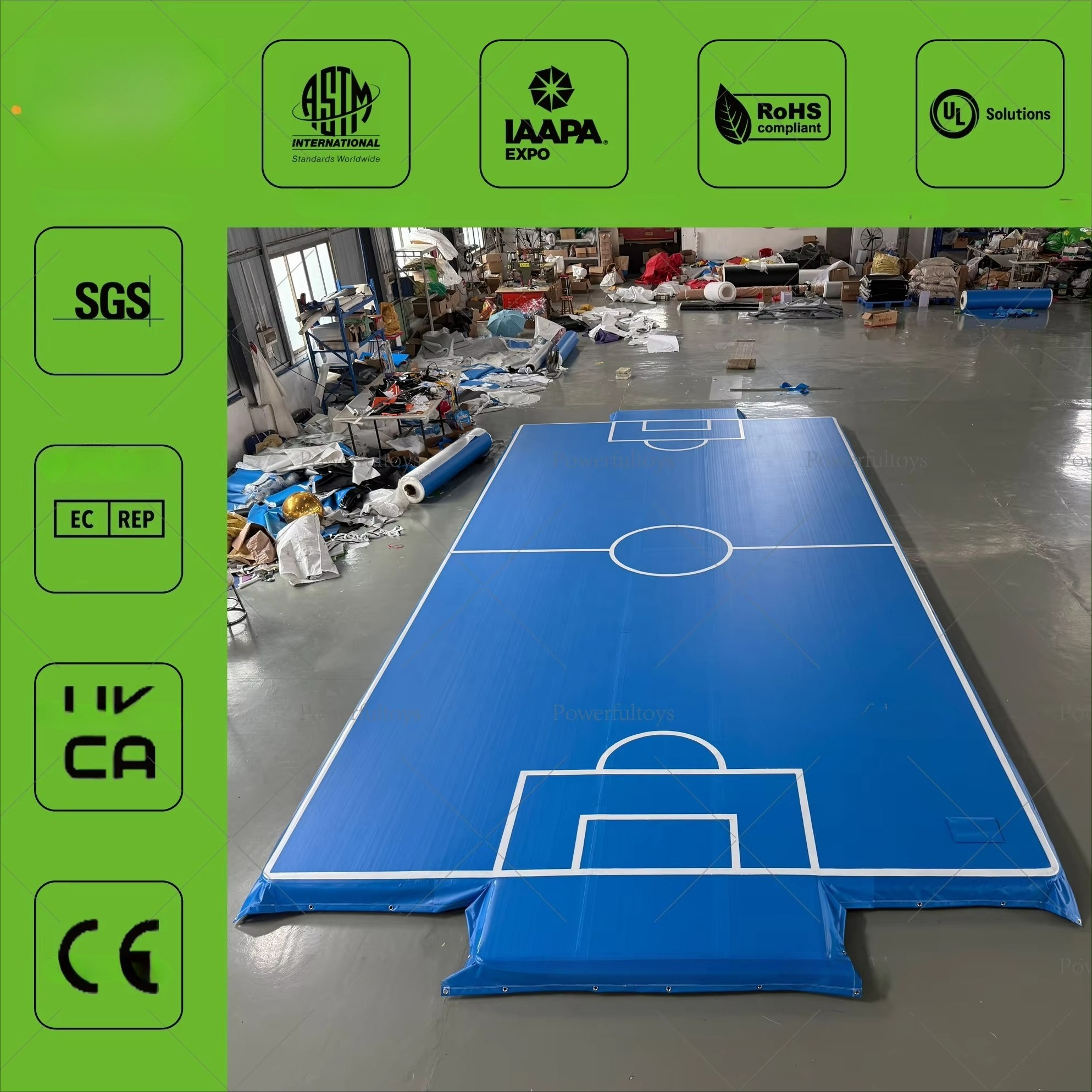 Portable Indoor and Outdoor In - Outdoor Sport Court Flooring avis et prix
