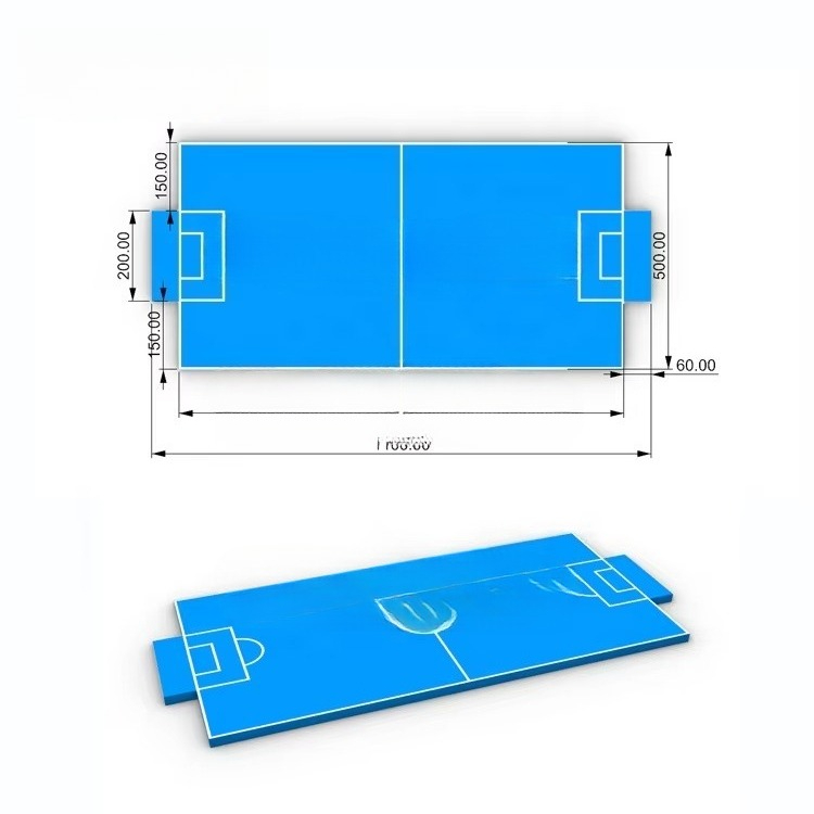 Portable Indoor and Outdoor In - Outdoor Sport Court Flooring avis et prix