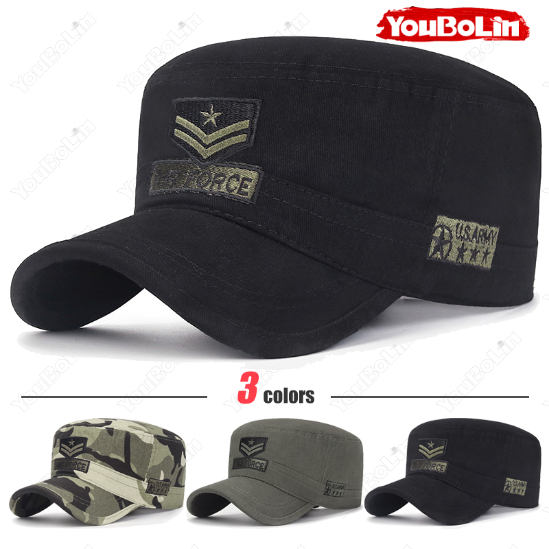 Flat-Top Military Cap, Unisex, - Academy Sports Outdoor avis et prix