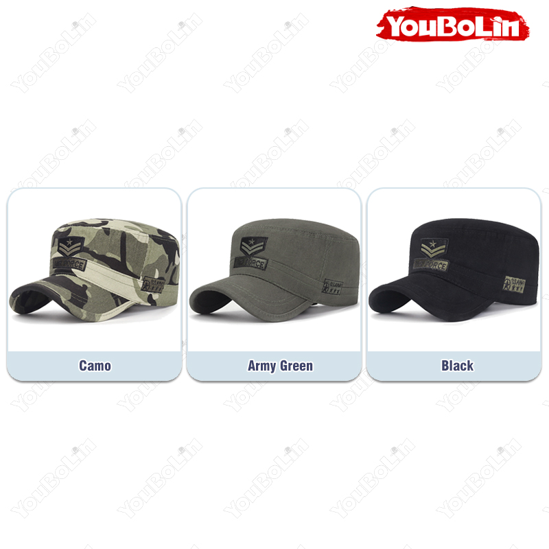 Flat-Top Military Cap, Unisex, - Academy Sports Outdoor avis et prix