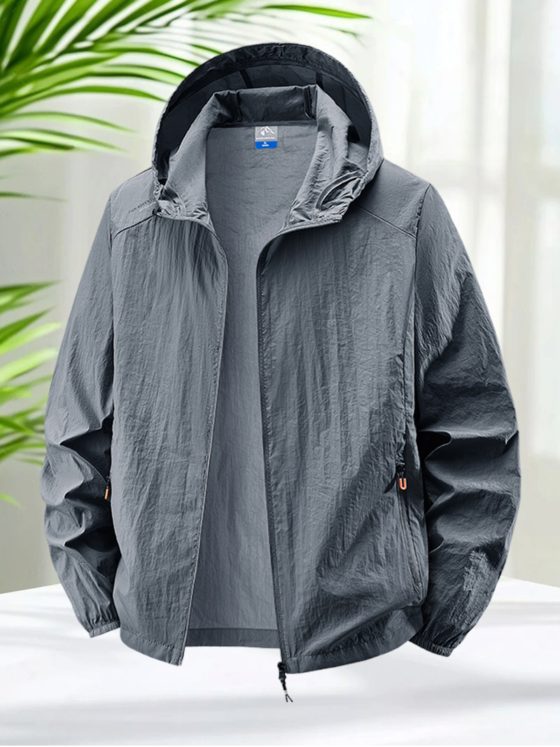 Men's Hooded Sun Protection Ja - Outdoor Sport Windbreaker avis et prix