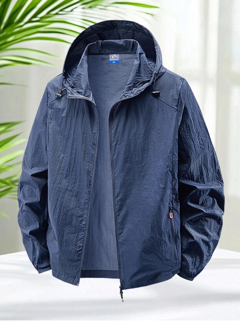 Men's Hooded Sun Protection Ja - Outdoor Sport Windbreaker avis et prix