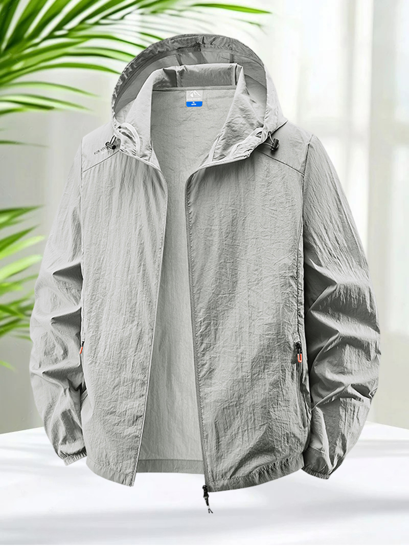 Men's Hooded Sun Protection Ja - Outdoor Sport Windbreaker avis et prix