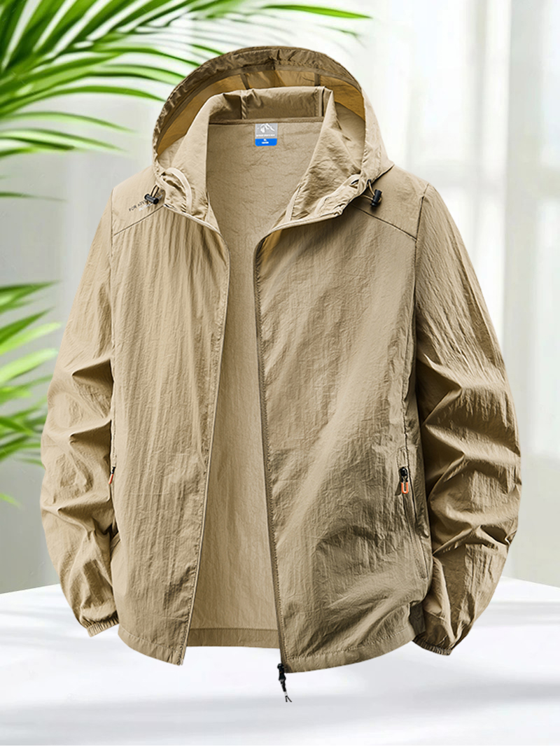 Men's Hooded Sun Protection Ja - Outdoor Sport Windbreaker avis et prix