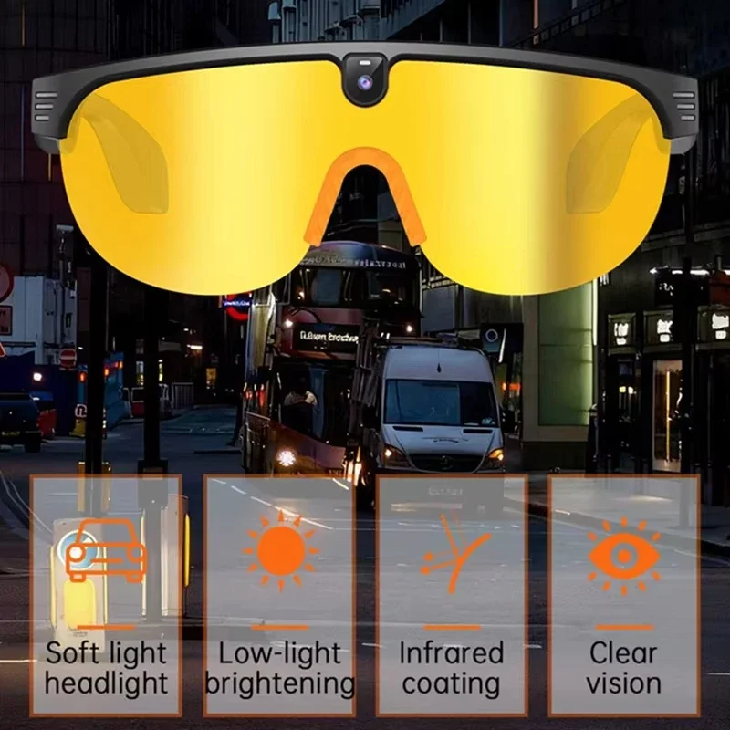 AI Smart Glasses 8MP Pixel 108 - Outdoor Sport Camera avis et prix
