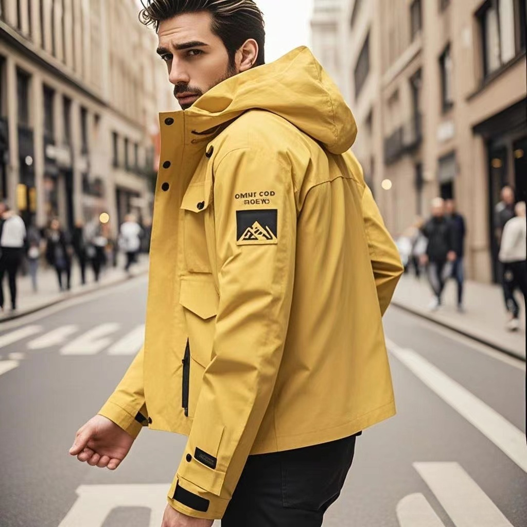 2026 Spring Waterproof Hooded  - Outdoor Sport Windbreaker avis et prix