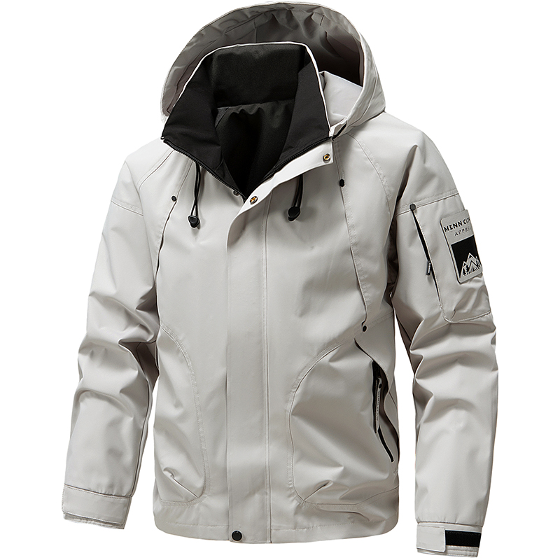 2026 Spring Waterproof Hooded  - Outdoor Sport Windbreaker avis et prix