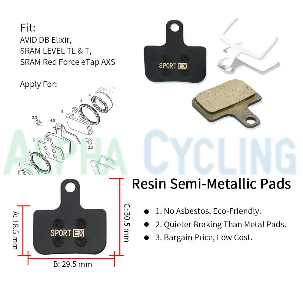Bicycle Disc Brake Pads For AV - Mtb Elbow Pad avis et prix