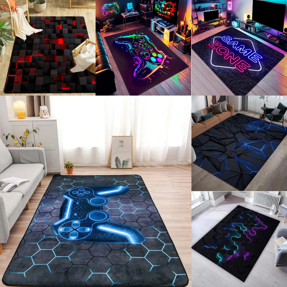 1pcs 3D Geometric Carpet Game  - Outdoor Sport Live avis et prix