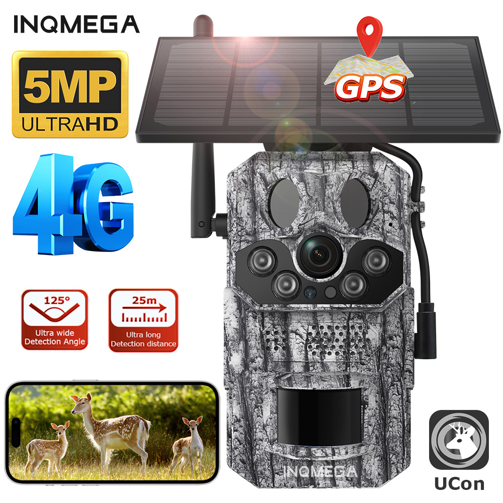 INQMEGA4G 2K 5MP PIR Motion Ac - Outdoor Sport Camera avis et prix