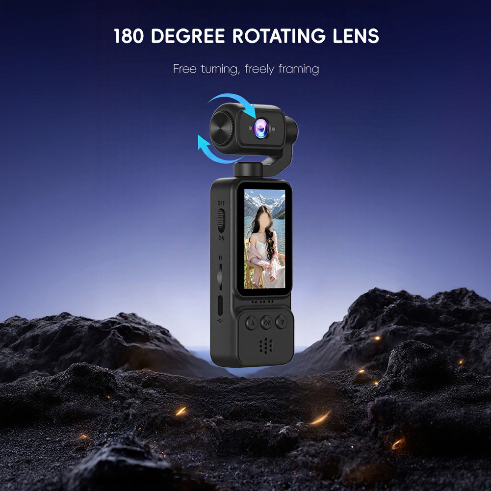 Handheld Vlogging Recorder 4K  - Outdoor Sport Camera avis et prix