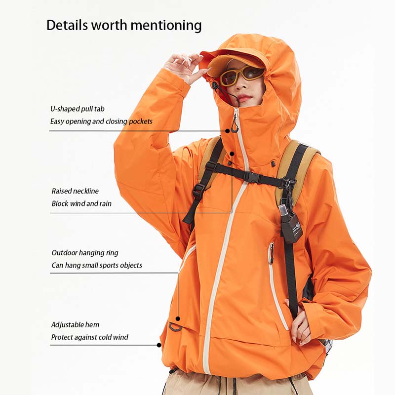 New Men Waterproof Hiking Jack - Outdoor Sport Windbreaker avis et prix