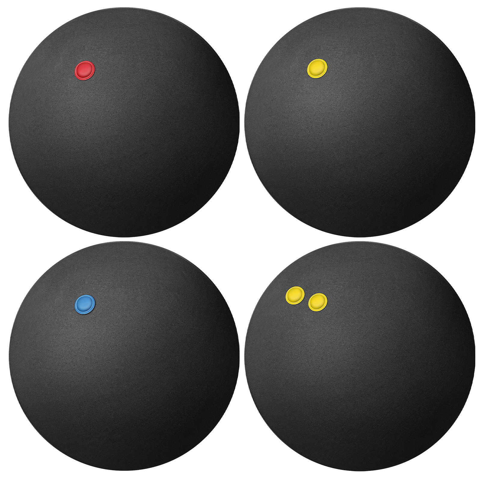 4Pcs Squash Balls Blue Assorte - Indoor Sport And Outdoor Sports avis et prix
