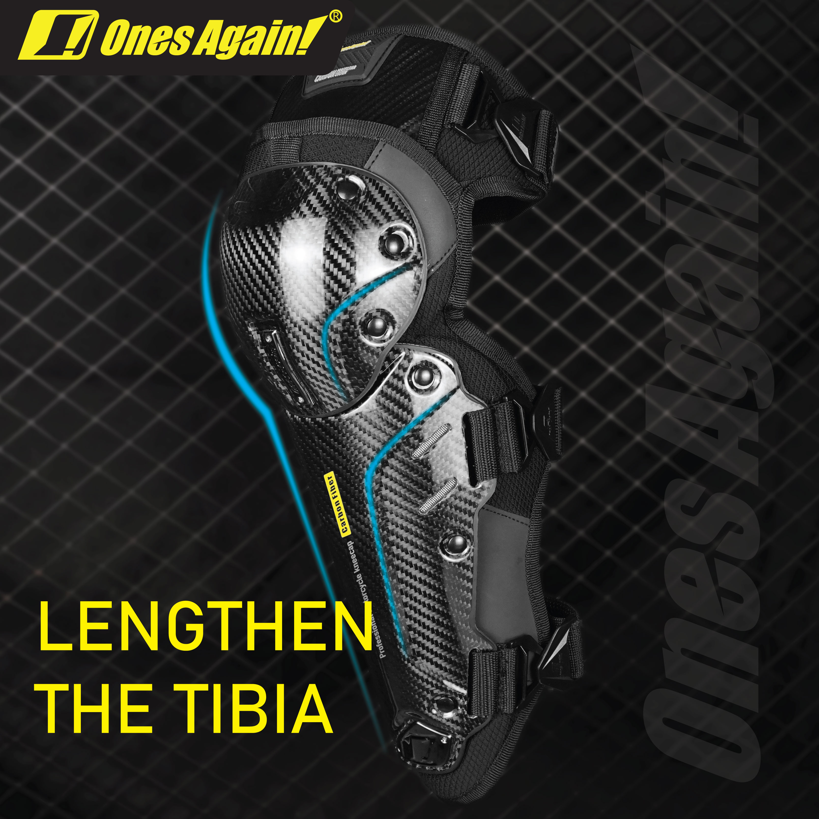 Ones again! Carbon fiber motor - Mtb Elbow Pad avis et prix