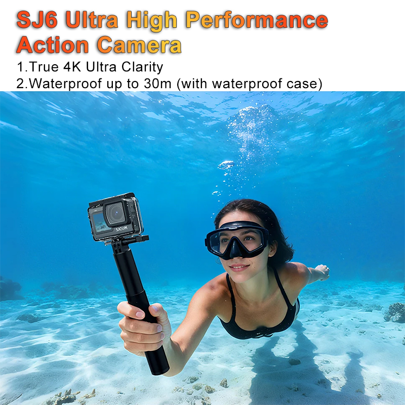 SJCAM Action Camera SJ6 Ultra  - Outdoor Sport Live avis et prix
