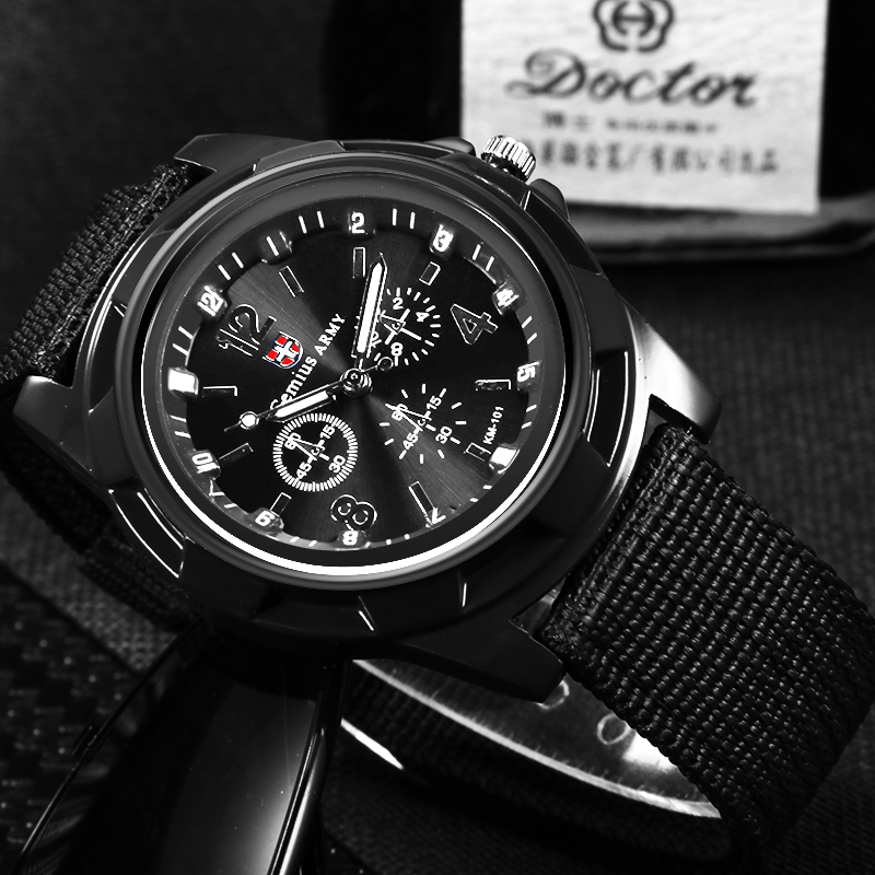 Men's Sports Watch Quartz Nylo - Indoor Sport And Outdoor Sports avis et prix