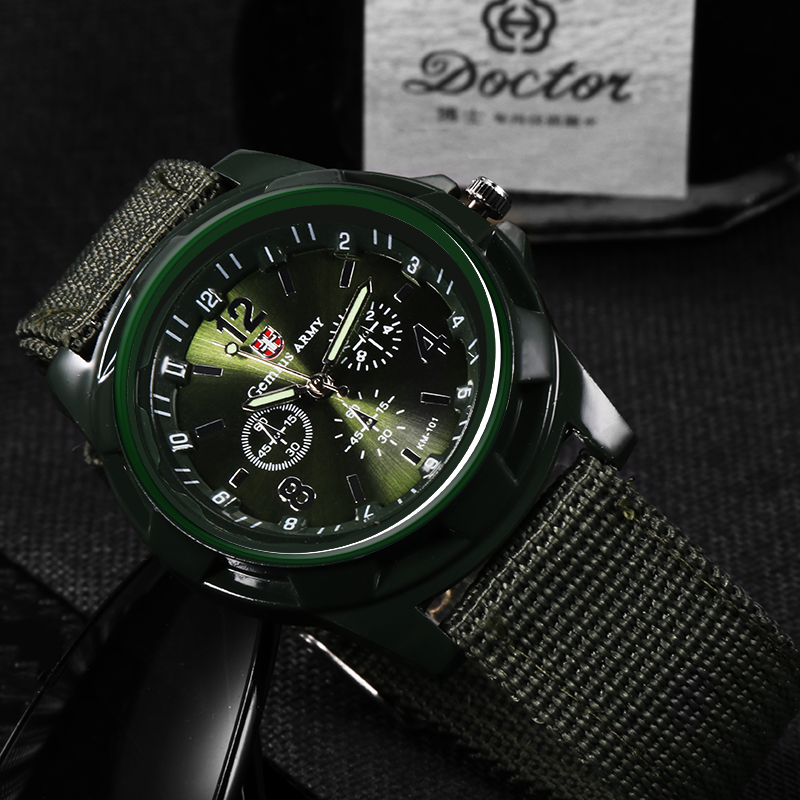 Men's Sports Watch Quartz Nylo - Indoor Sport And Outdoor Sports avis et prix