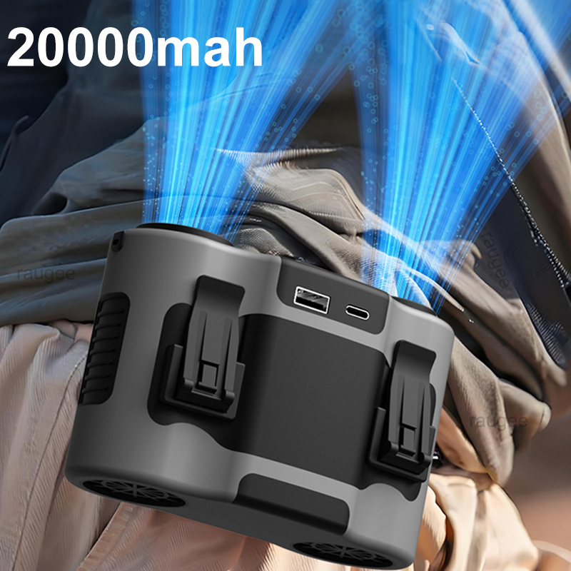 20000Mah Waist Fan Portable Cl - Outdoor Sport Outlet avis et prix