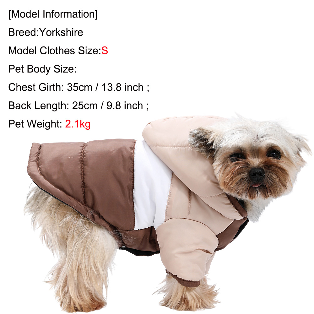 Puppy Travel Clothes With Hood - Outdoor Sport Windbreaker avis et prix