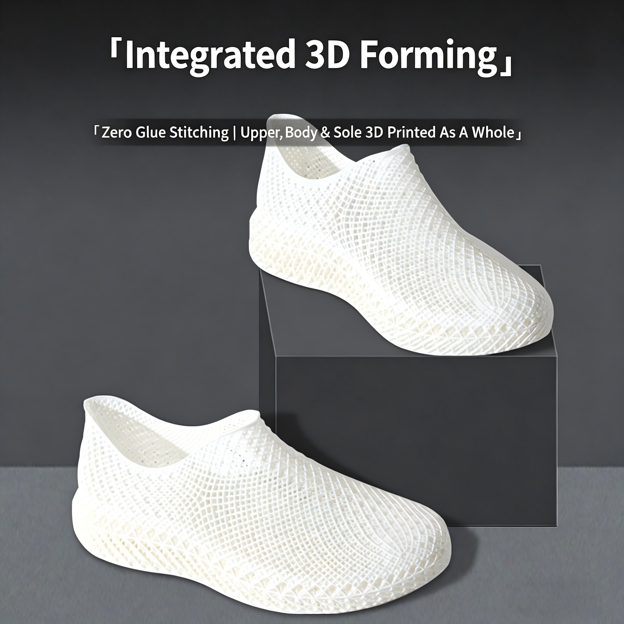 3D Printed Casual Shoes Hollow - Indoor Sport And Outdoor Sports avis et prix
