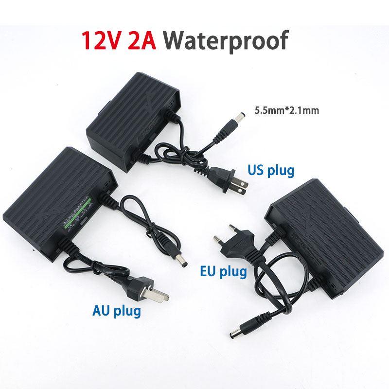 Waterproof AC 100V 240V to DC  - Outdoor Sport Camera avis et prix